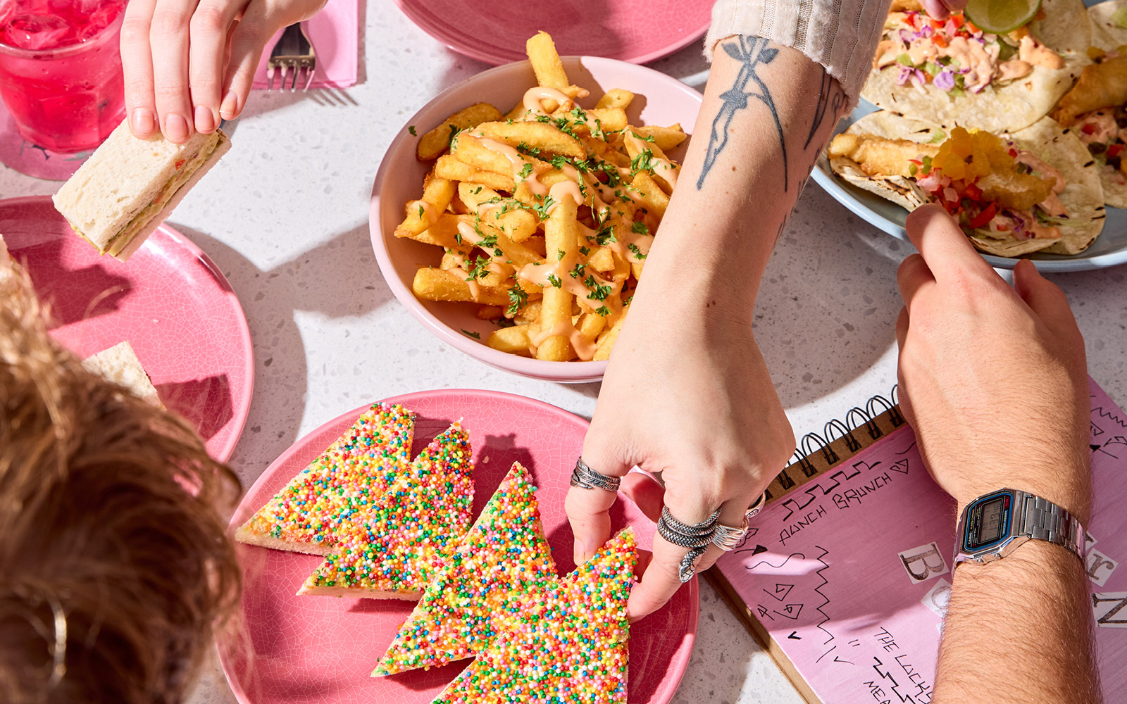 Explore our Food & Drinks at The Lucky Hotel